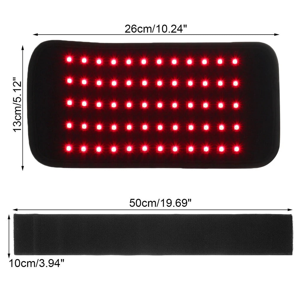 Infrared LED Light Medical Service Devices for Face and Body Back Knee Hands Feet Relief Portable Heat Pad