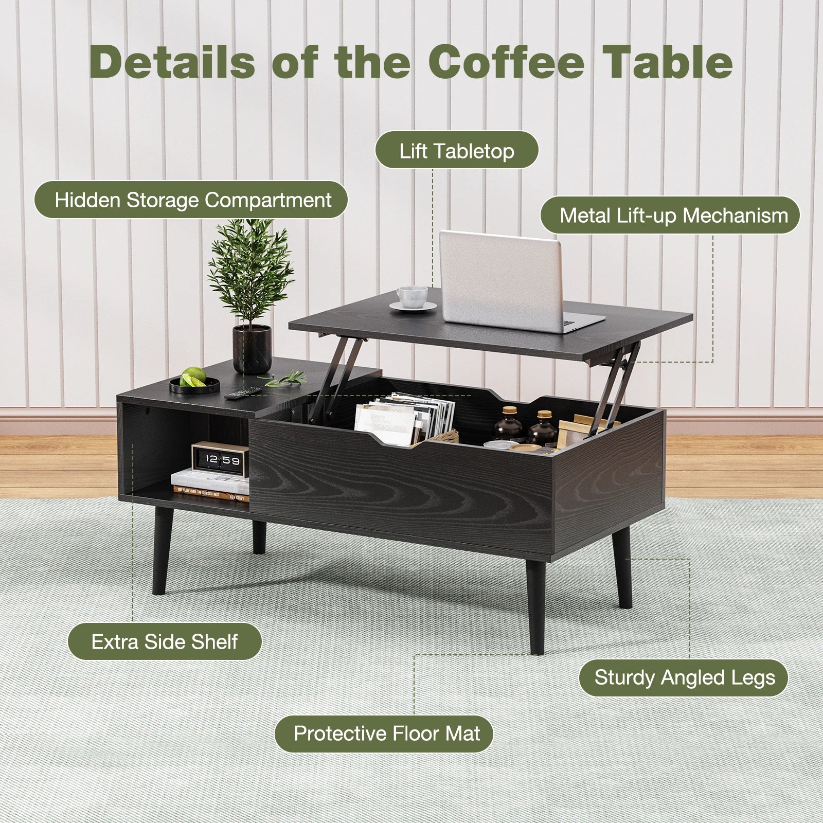 Lift Top Coffee Tables For Living Room