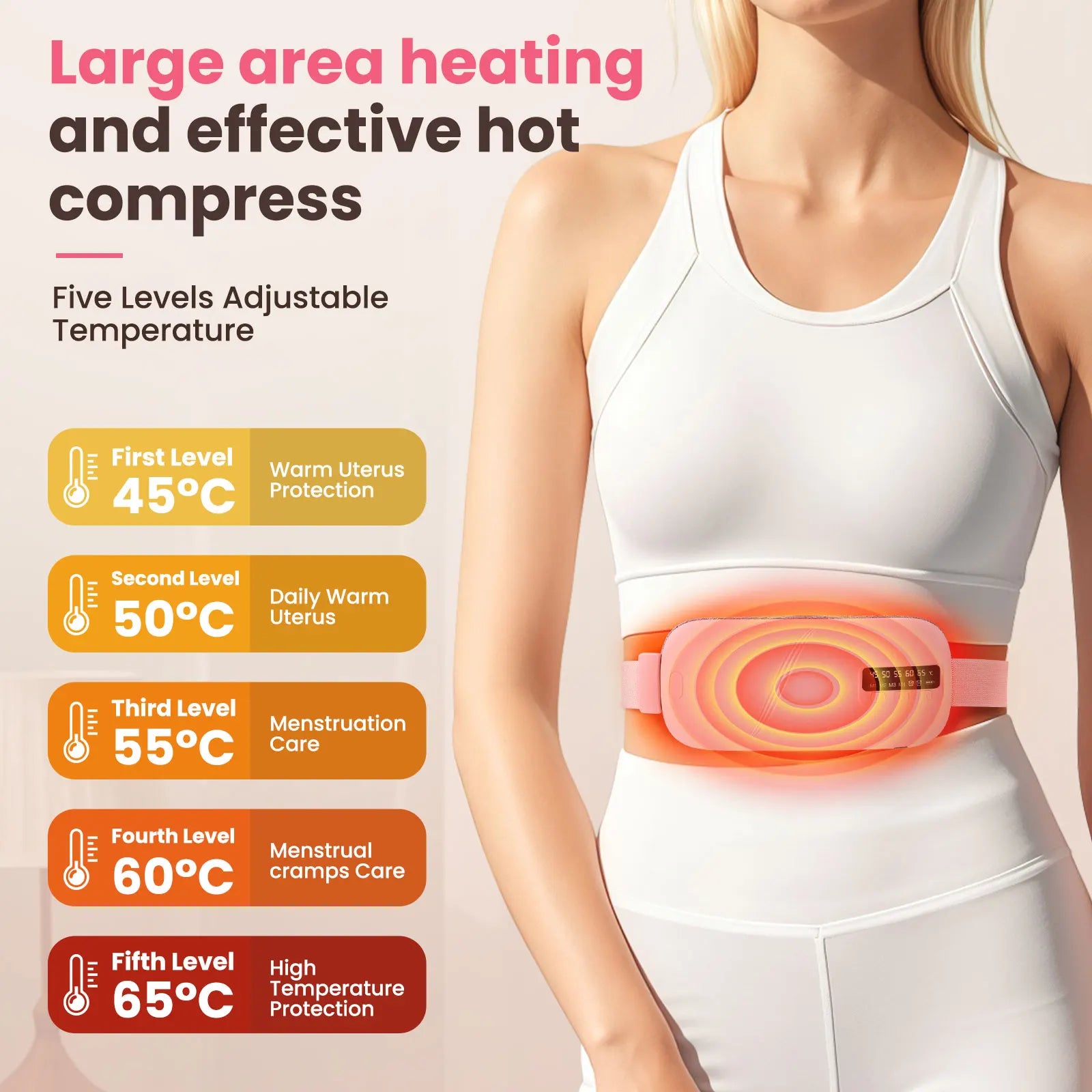 Warming Belt Electric Waist Heating Belt for Women
