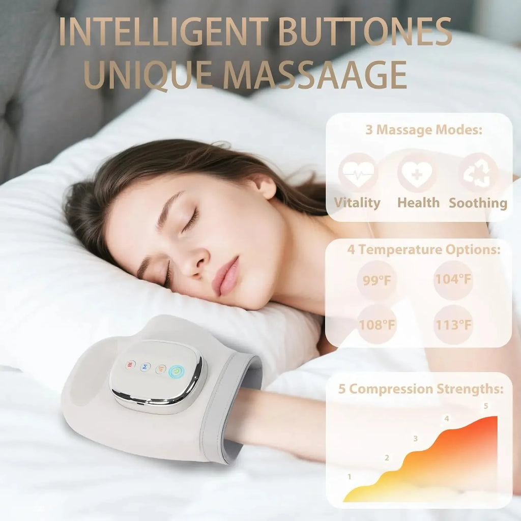 Hand Massager with Heat and Airbag Compression