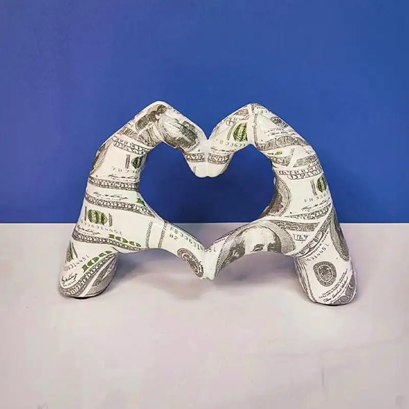 Colorful Love Gesture Fixture for Mental Relief