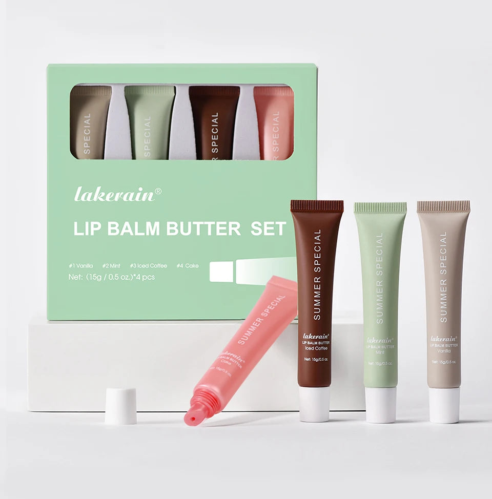 Lip Balm Set Lip 4 Pack 1Kit