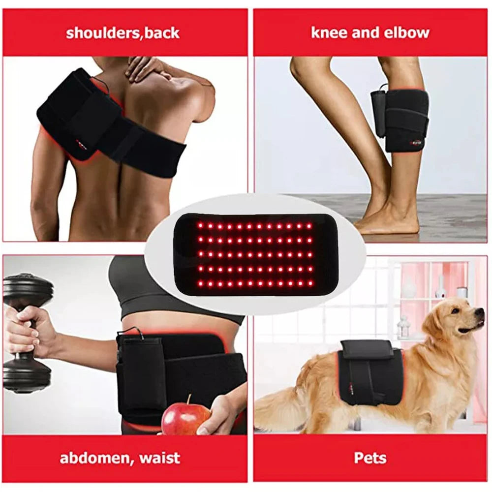 Infrared LED Light Heating Pad for Face and Total Body