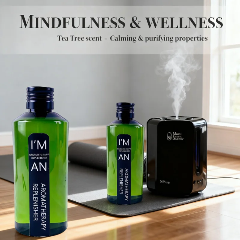 Fireless Aromatherapy Ebony Rose Gardenia Fragrance Oil for Home Diffuser Essential Oils