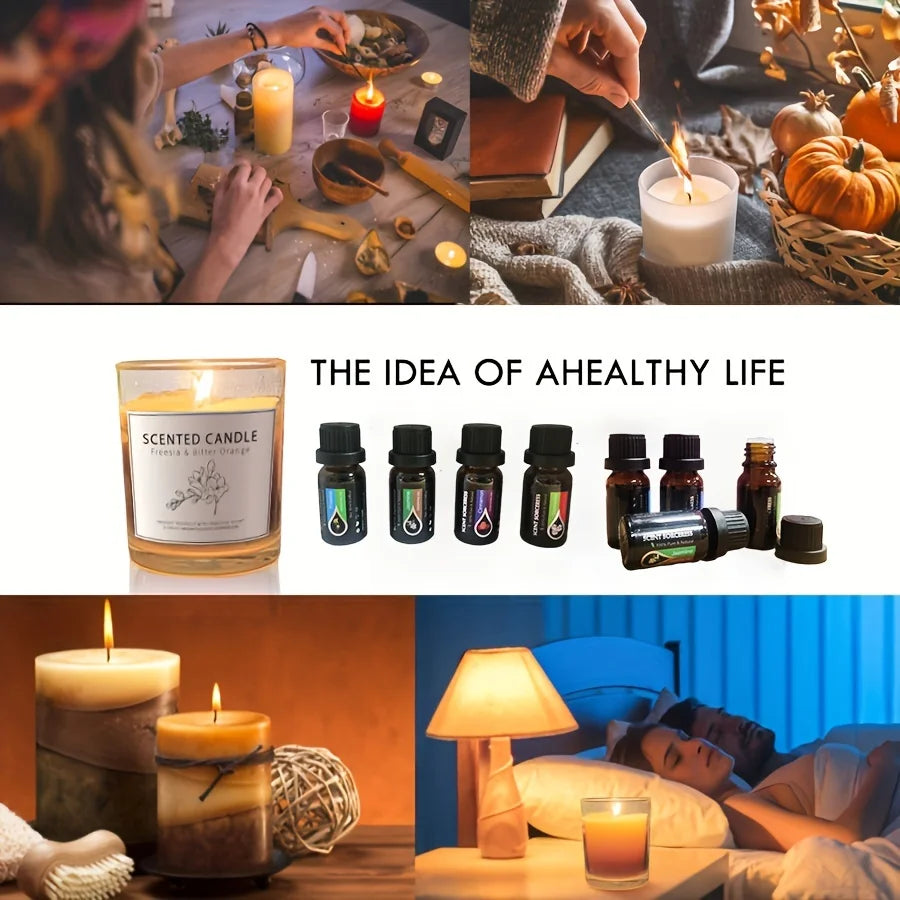 20pcs/set Black Classic Essential Oil Set