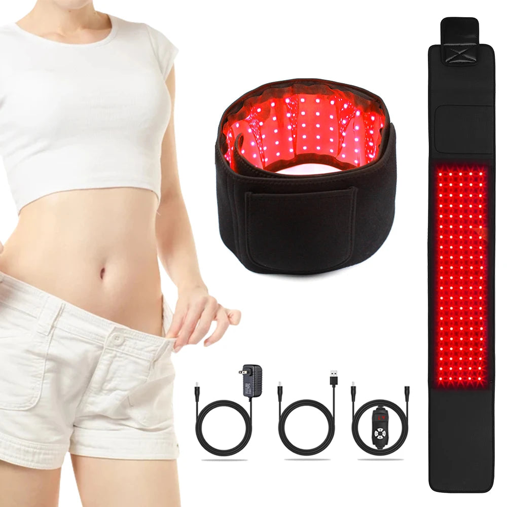 Red Light Therapy Belt Infrared Light Therapy for Body, Relaxing Muscle, Inflammation, Improve Circulation