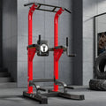 Adjustable Pull Up Bar & Dip Station, Heavy Duty 330LB Capacity Multifunctional Home Gym Fitness