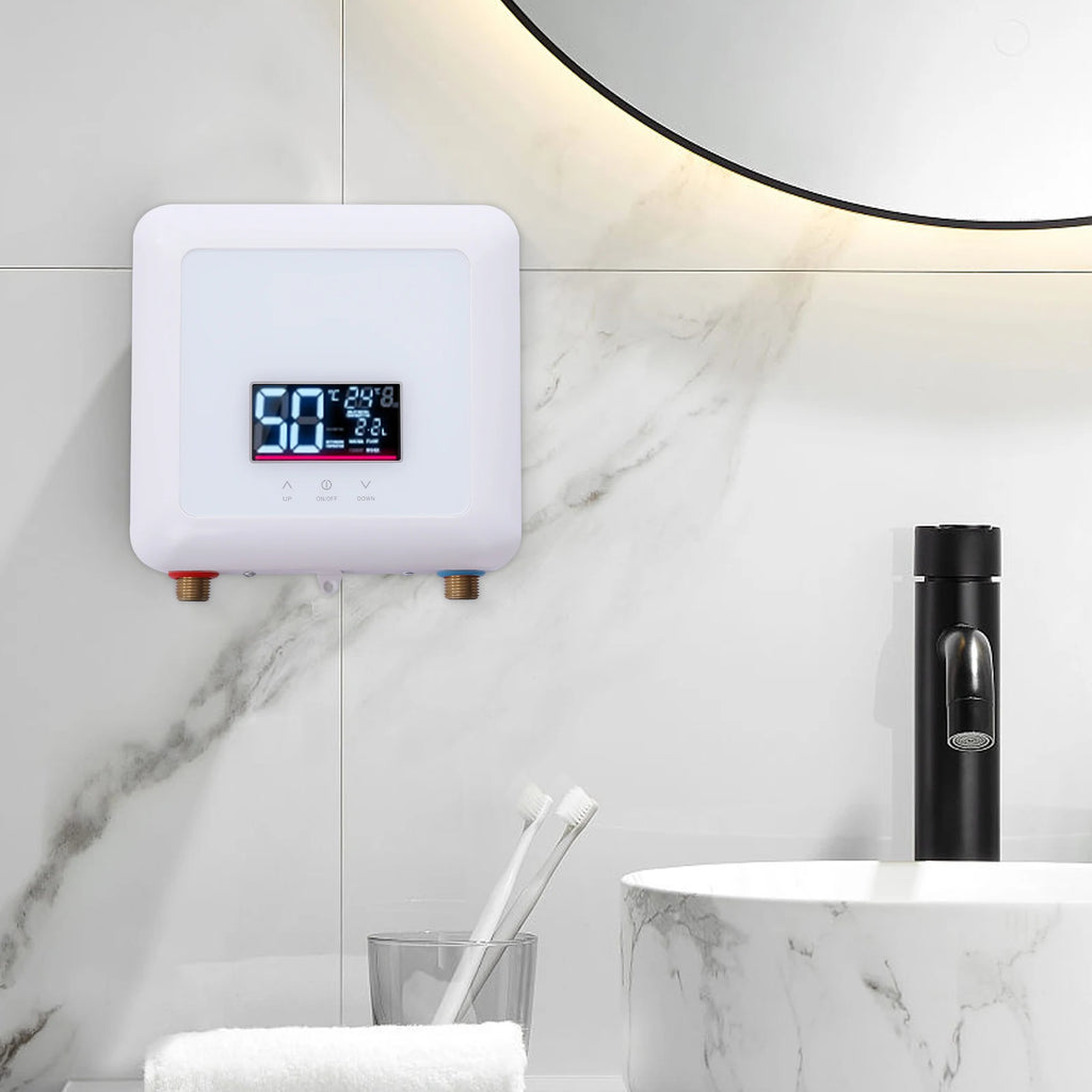 Tankless Water Heater Electric Self-Modulating Instant Shower
