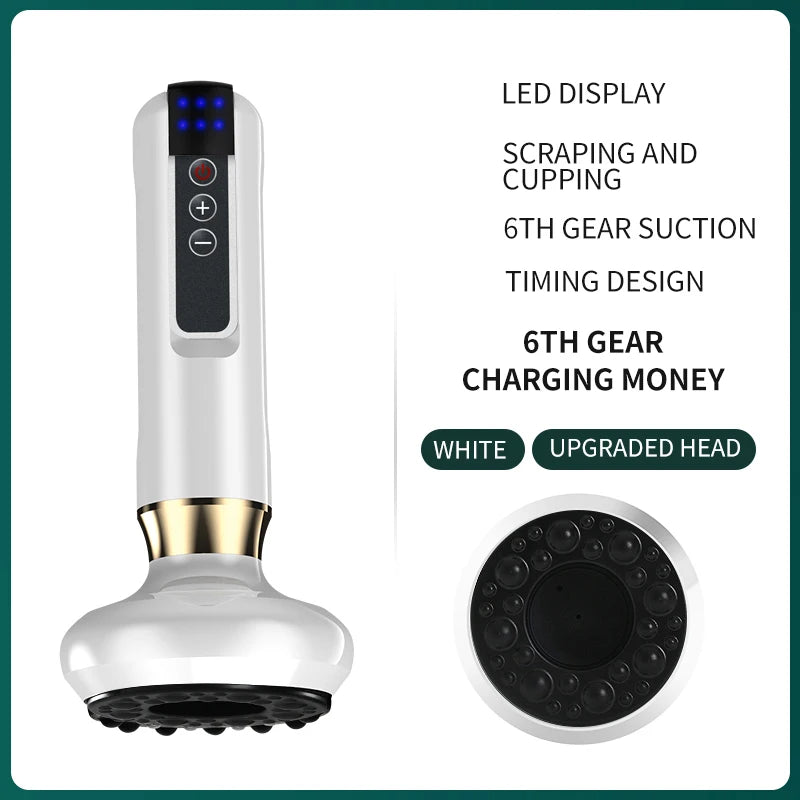 Smart Cupping Vacuum Massage Jars Heating Electric Cupping Therapy for Body