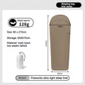 Sleeping Bag Liner Ultralight Single Stretch Envelope Soft Style