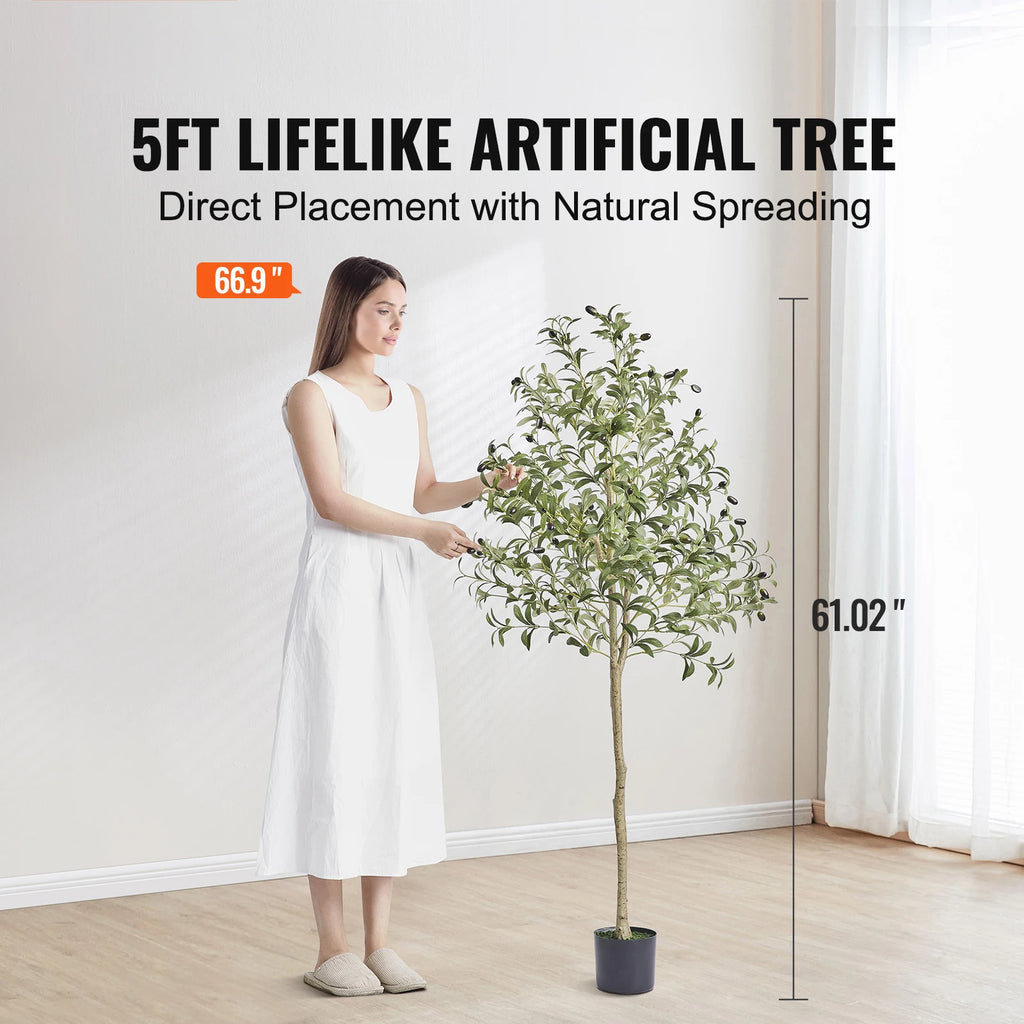 Artificial Olive Tree Tall Plant Tree for Home