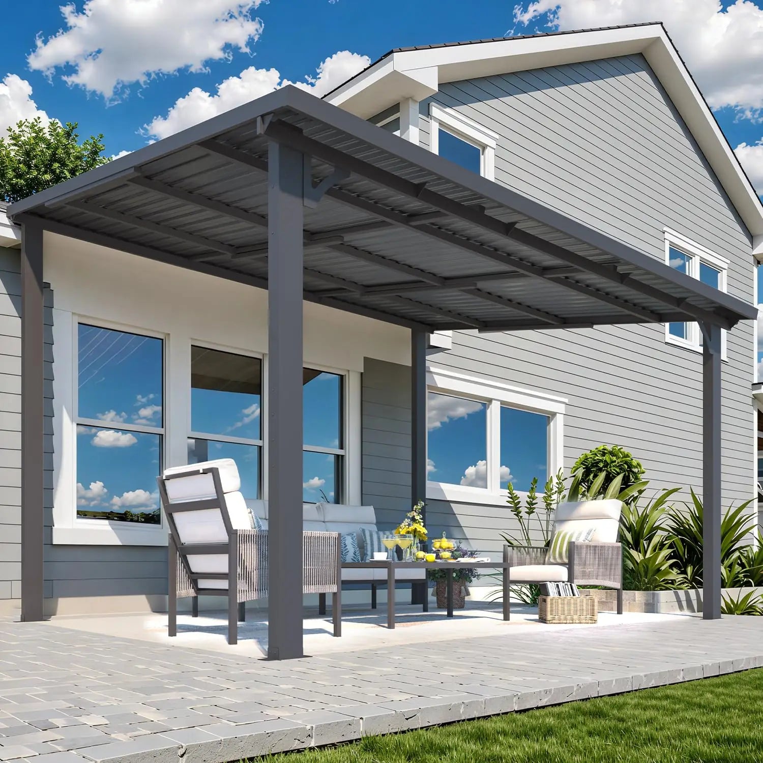 Hard Top Gazebo Canopy Awnings for Deck