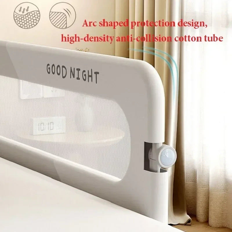 Bed Guardrail Anti Fall Baby Safety Bed Barrier Adjustable Bed Rail