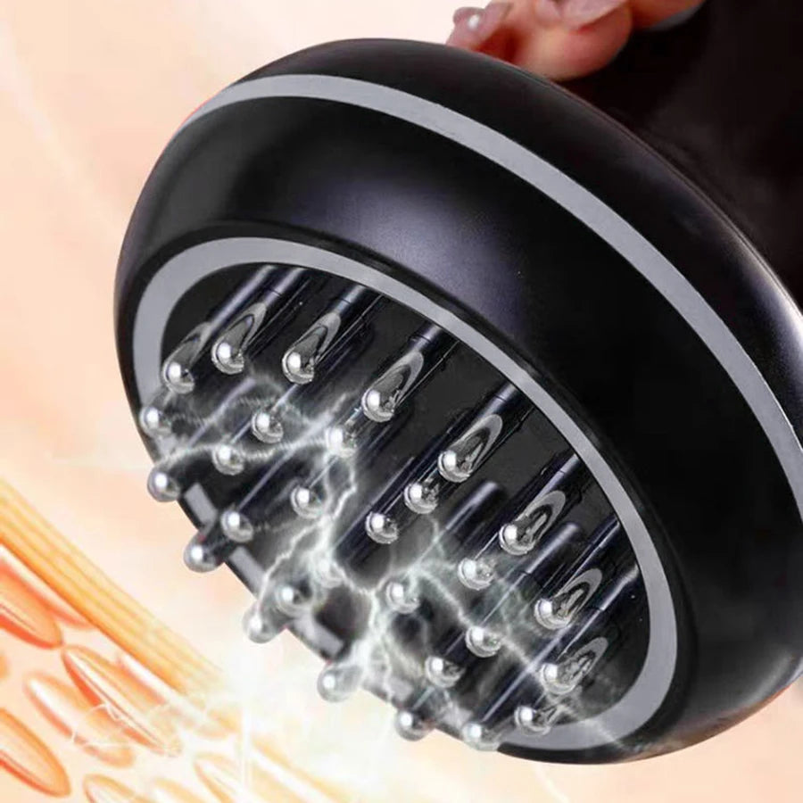 Electric Meridian Shoulder and Neck Massager Scraping Instrument to Relax the Muscles of the Whole Body