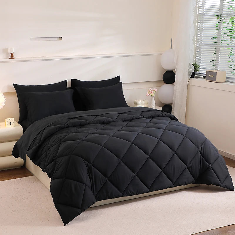 5pcs/7pcs Twin Full Queen King Bedding Sets Home Decor Comforter Flat Sheet Fitted Sheet Pillowcases Sleeping Sets