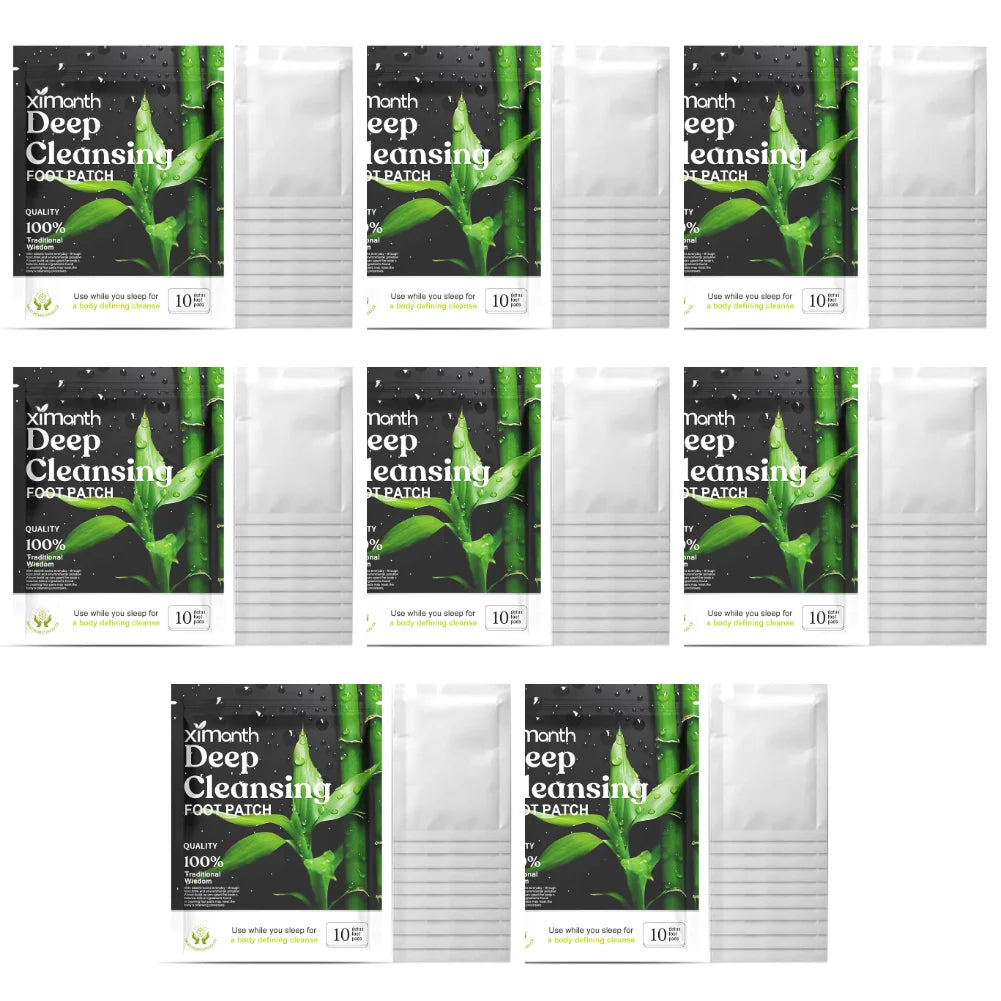 10-100PCS Detox Foot Patches Stress Relief Feet Deep Sleep Herbal Detox Sticker