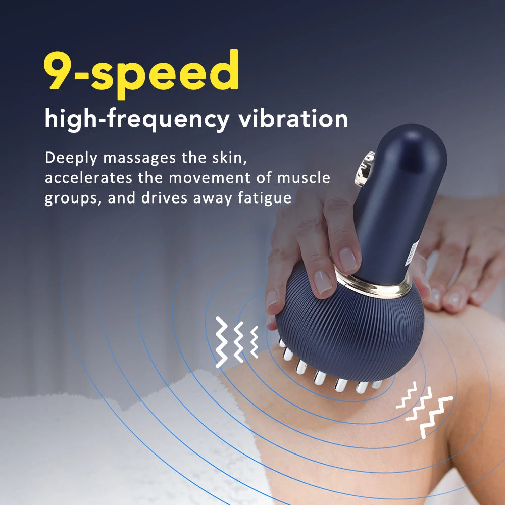 Electric Body Massage Brush Lymphatic Drainage Machine