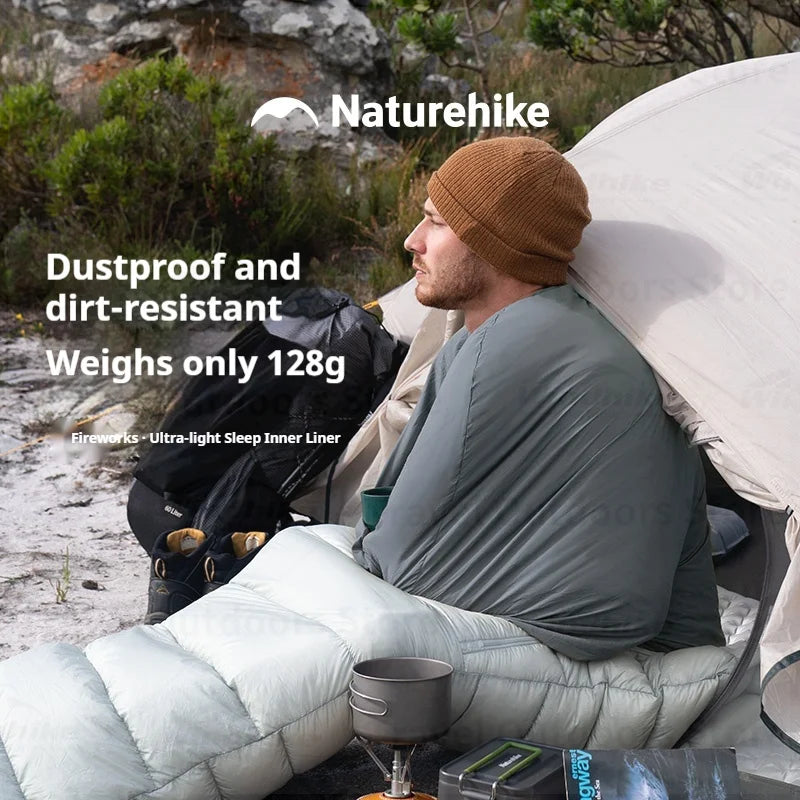 Sleeping Bag Liner Ultralight Single Stretch Envelope Soft Style