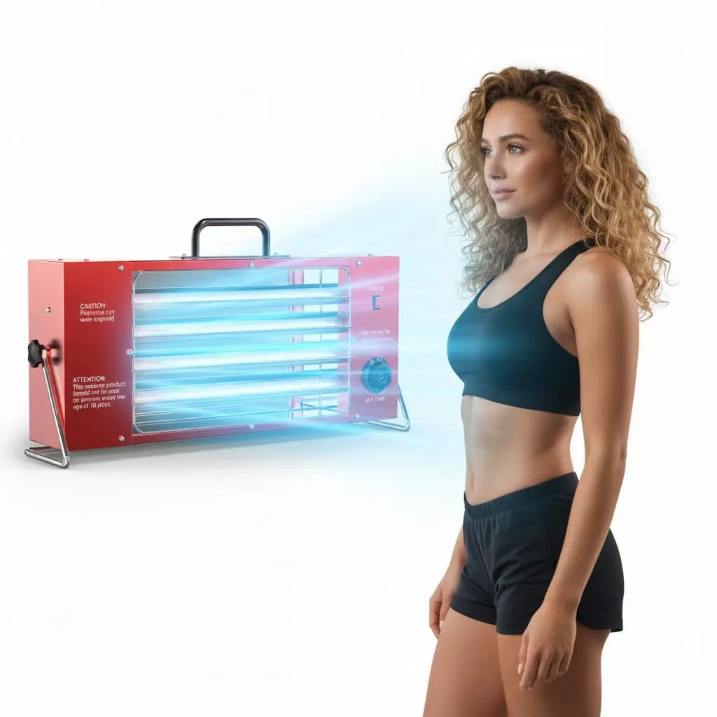 UVB/UVA Light Indoor Tanning Lamp with Adjustable Ultraviolet Light