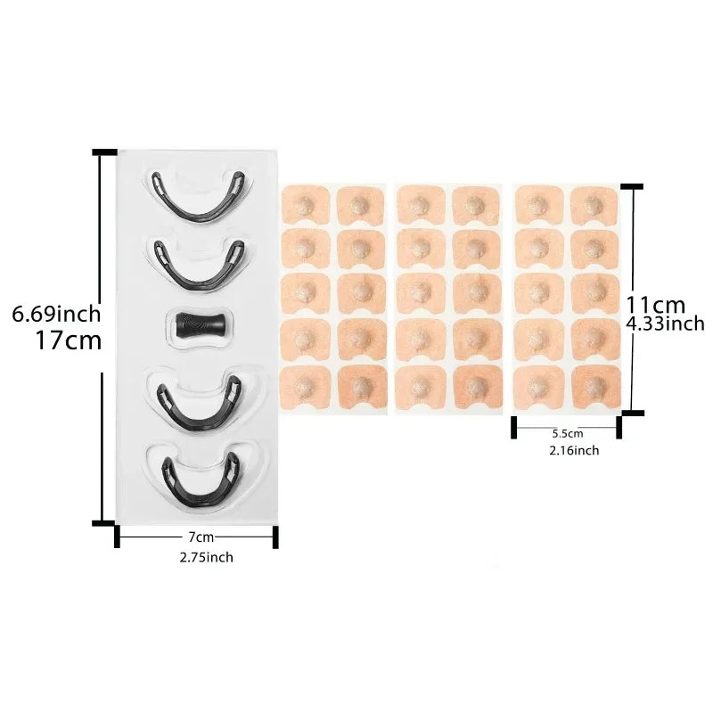 Nasal breathing dilators with Magnetic Nasal Strips