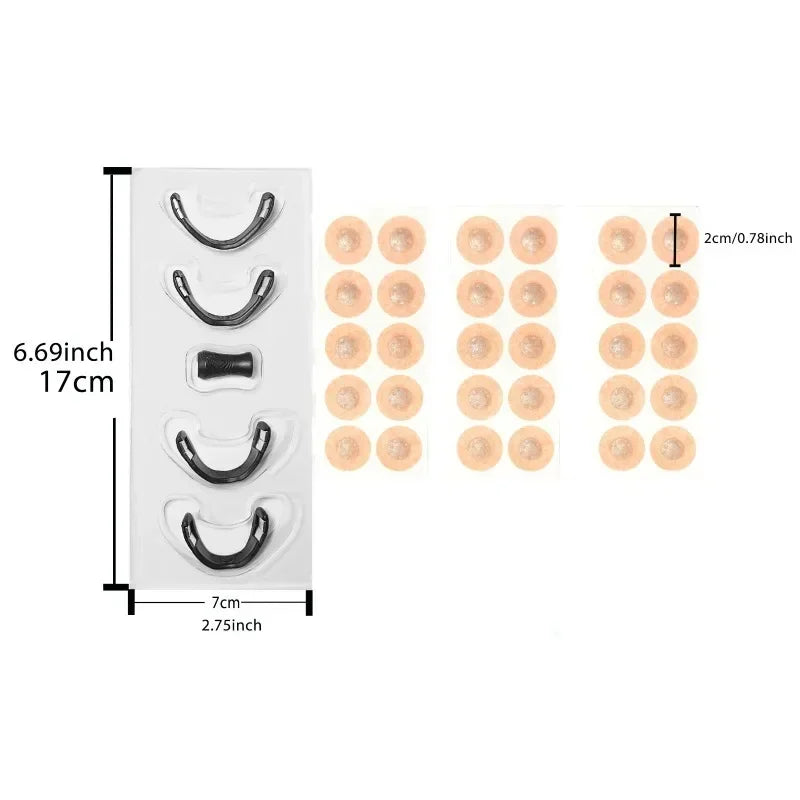 Nasal breathing dilators with Magnetic Nasal Strips