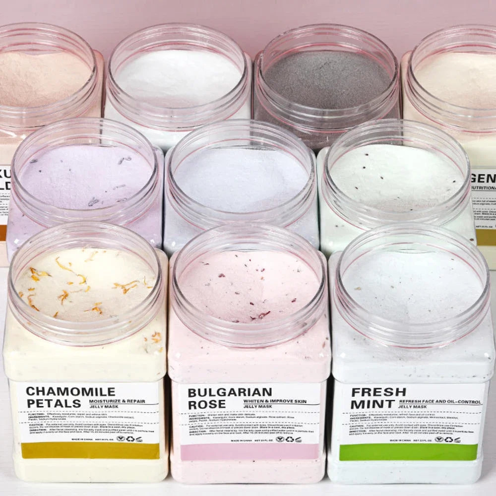 6pc Jelly Mask Powder Facial Skin Care