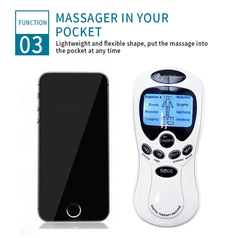 Tens Machine Physiotherapy Electronic Muscle Stimulator