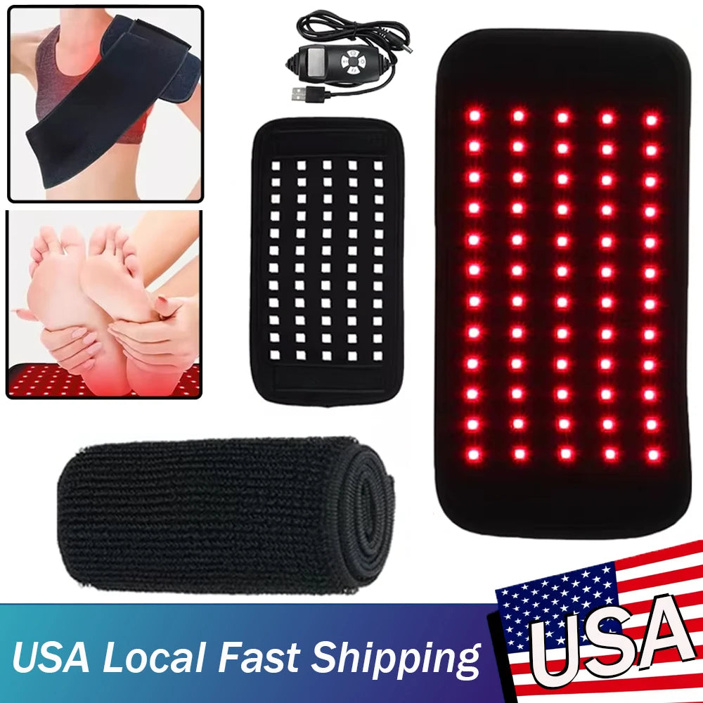 Infrared LED Light Heating Pad for Face and Total Body