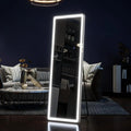 Full Length Mirror with LED Light Floor Mirror with Stand and Dimming