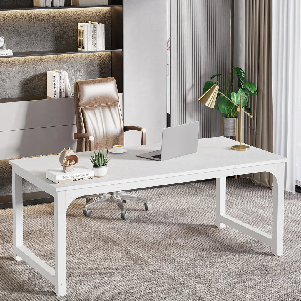 Modern Computer Large Office Desk for Workstation or Home Office
