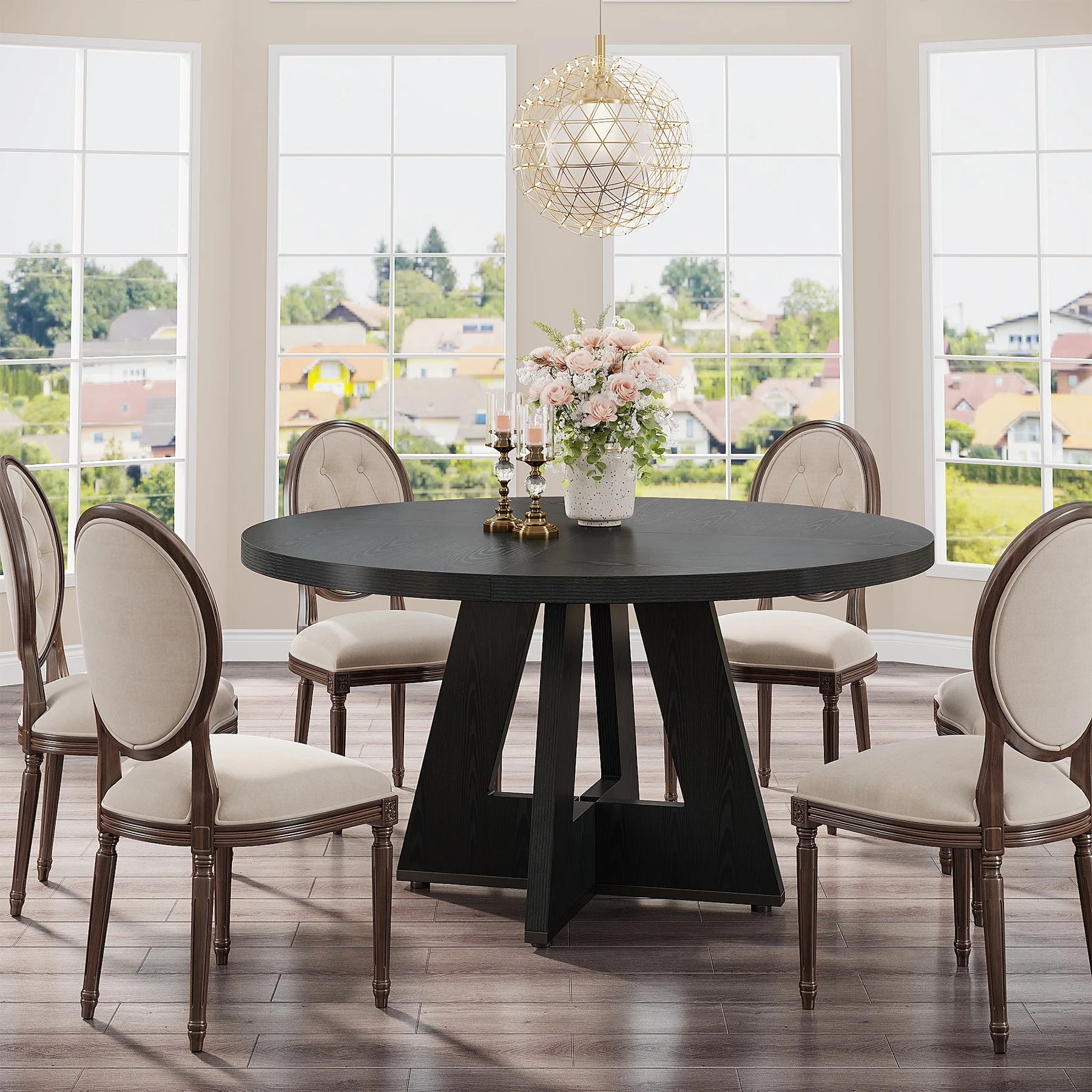 Round Dining Table Small Dinner Table