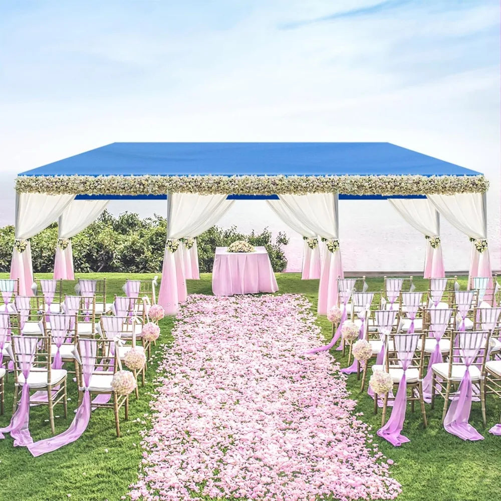 Party Tent with 8 Removable Sidewalls and 2 Doors