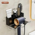 Hair Dryer Holder Stand Hairdryer Organizer Blower Holder Shelf