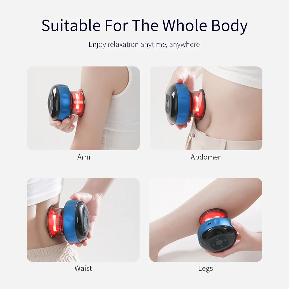 Smart Cupping Vacuum Massage Jars Heating Electric Cupping Therapy for Body