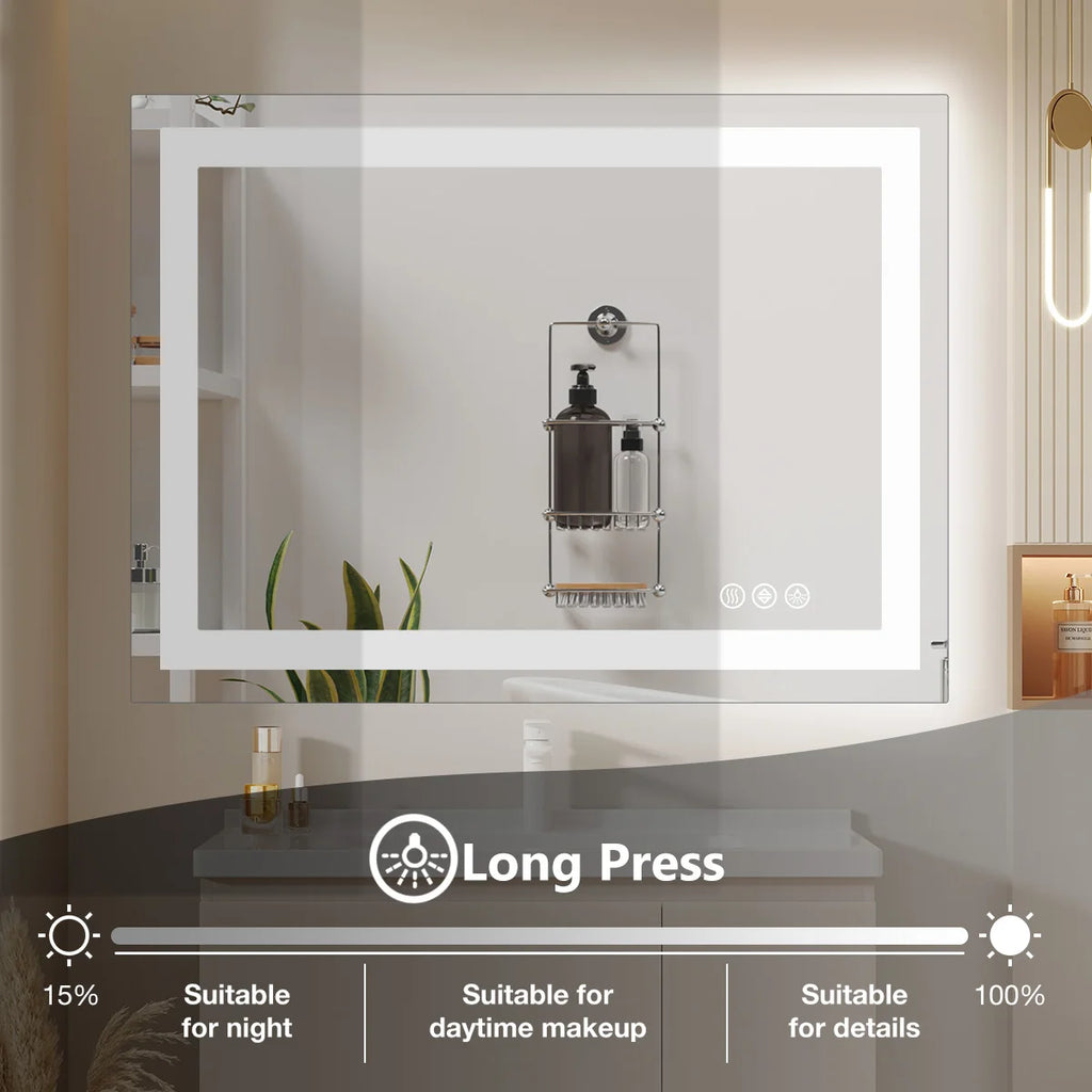 LED Bathroom Vanity Mirror or Backlit For Living Room