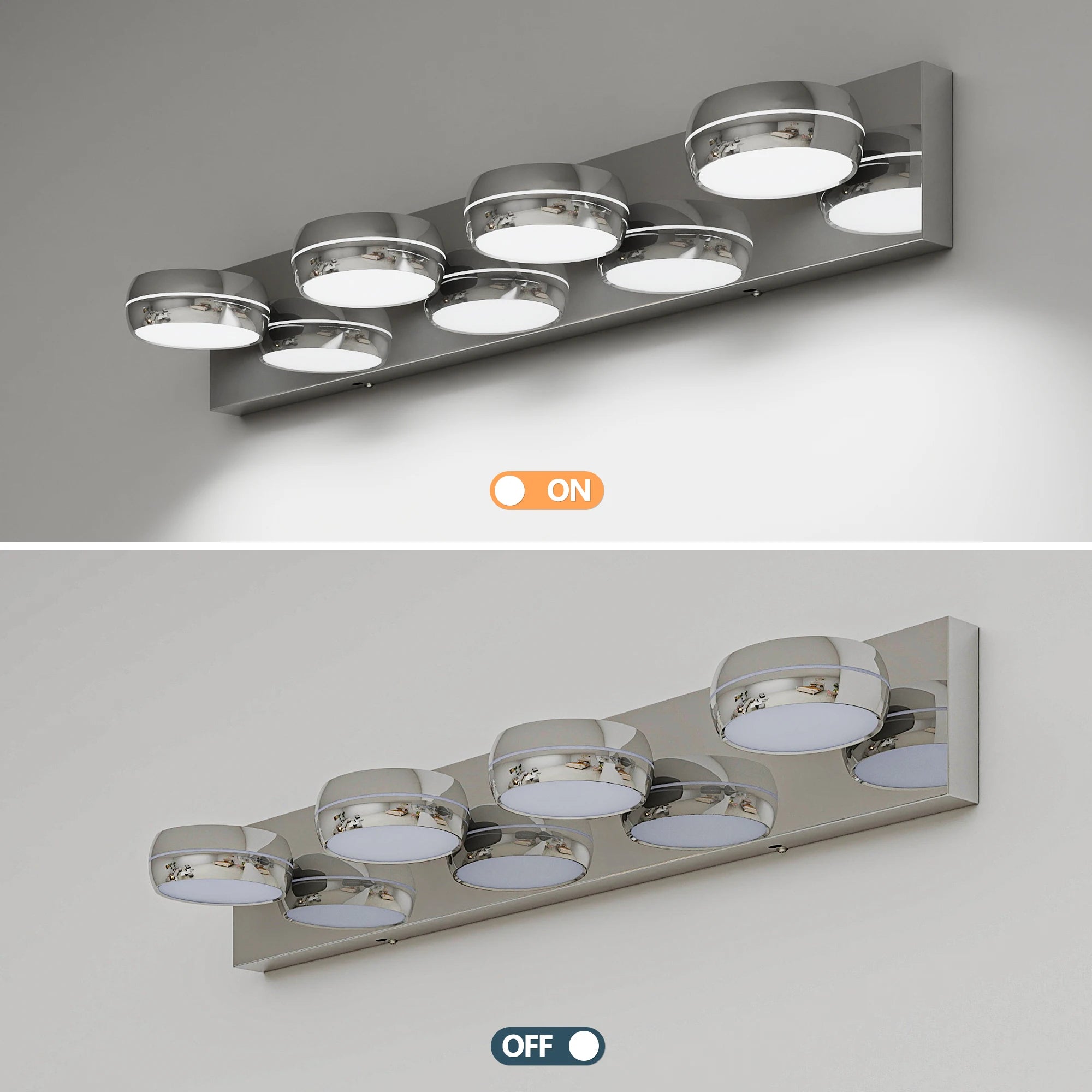 LED Modern Lights Fixtures Over Mirror Vanity Light for Restroom
