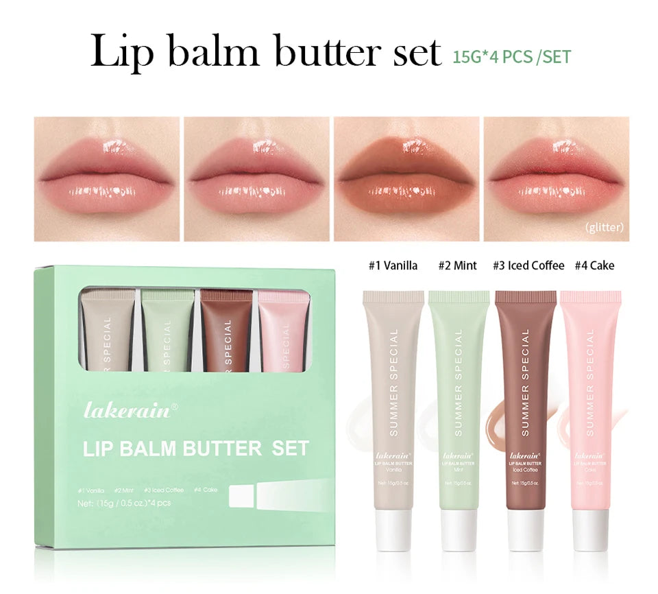 Lip Balm Set Lip 4 Pack 1Kit