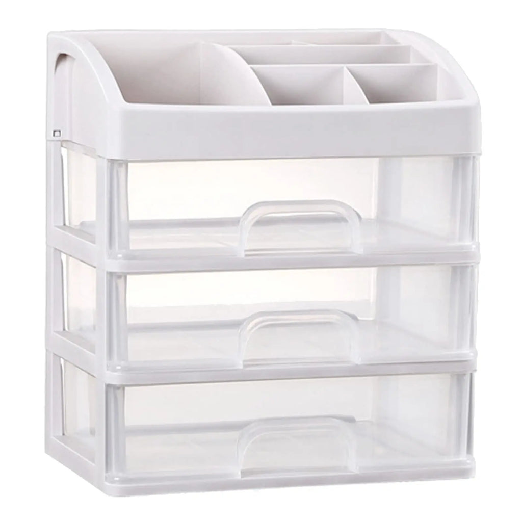 Desktop Storage Box Storage Drawer Hair Decoration Multi-layer Storage Cabinet for Cosmetics