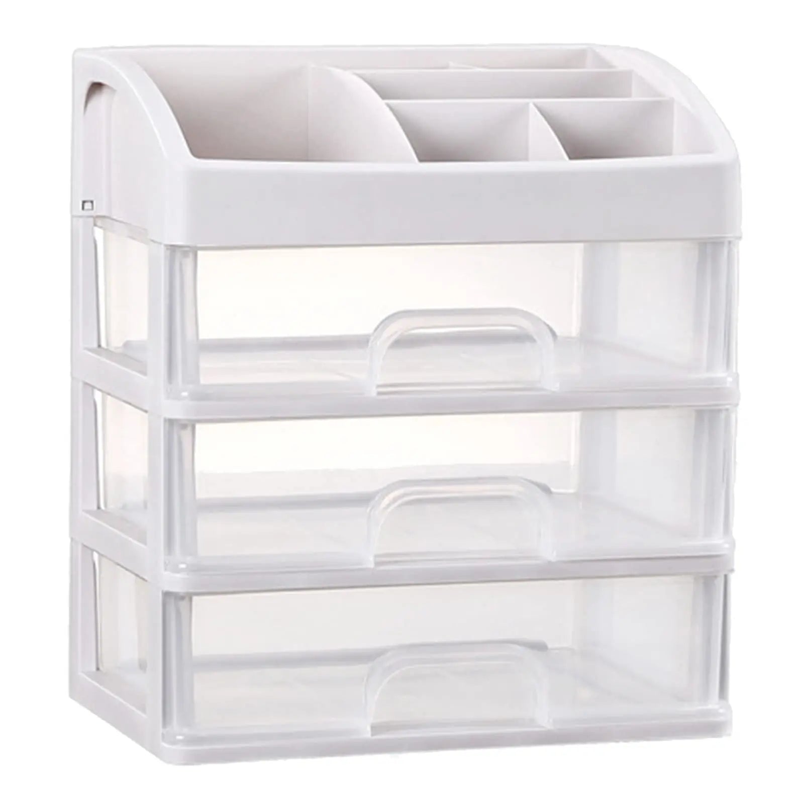 Desktop Storage Box Storage Drawer Hair Decoration Multi-layer Storage Cabinet for Cosmetics