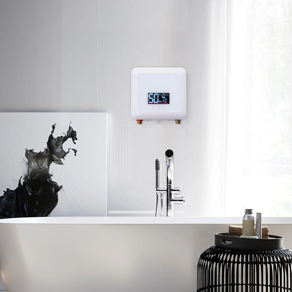 Tankless Water Heater Electric Self-Modulating Instant Shower