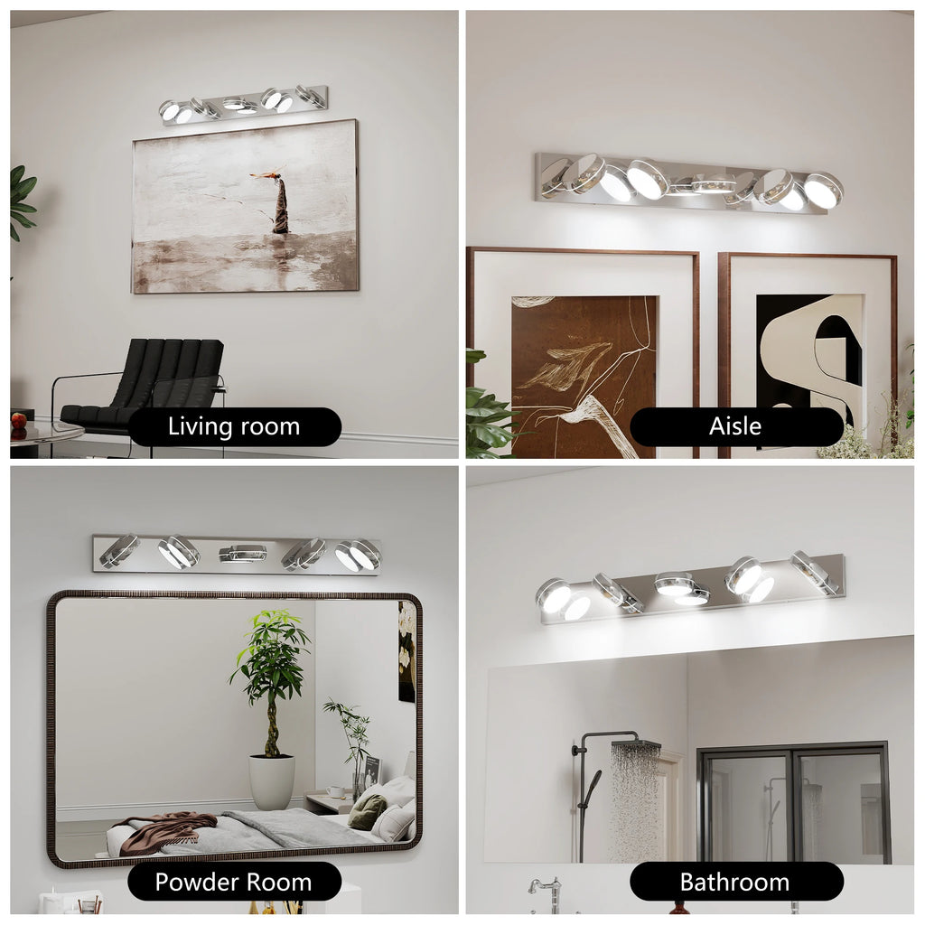LED Modern Lights Fixtures Over Mirror Vanity Light for Restroom