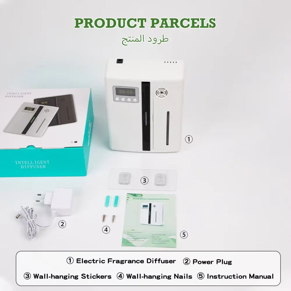 Bluetooth Aroma Diffuser Flat Wall Hanging Fragrance Diffuser