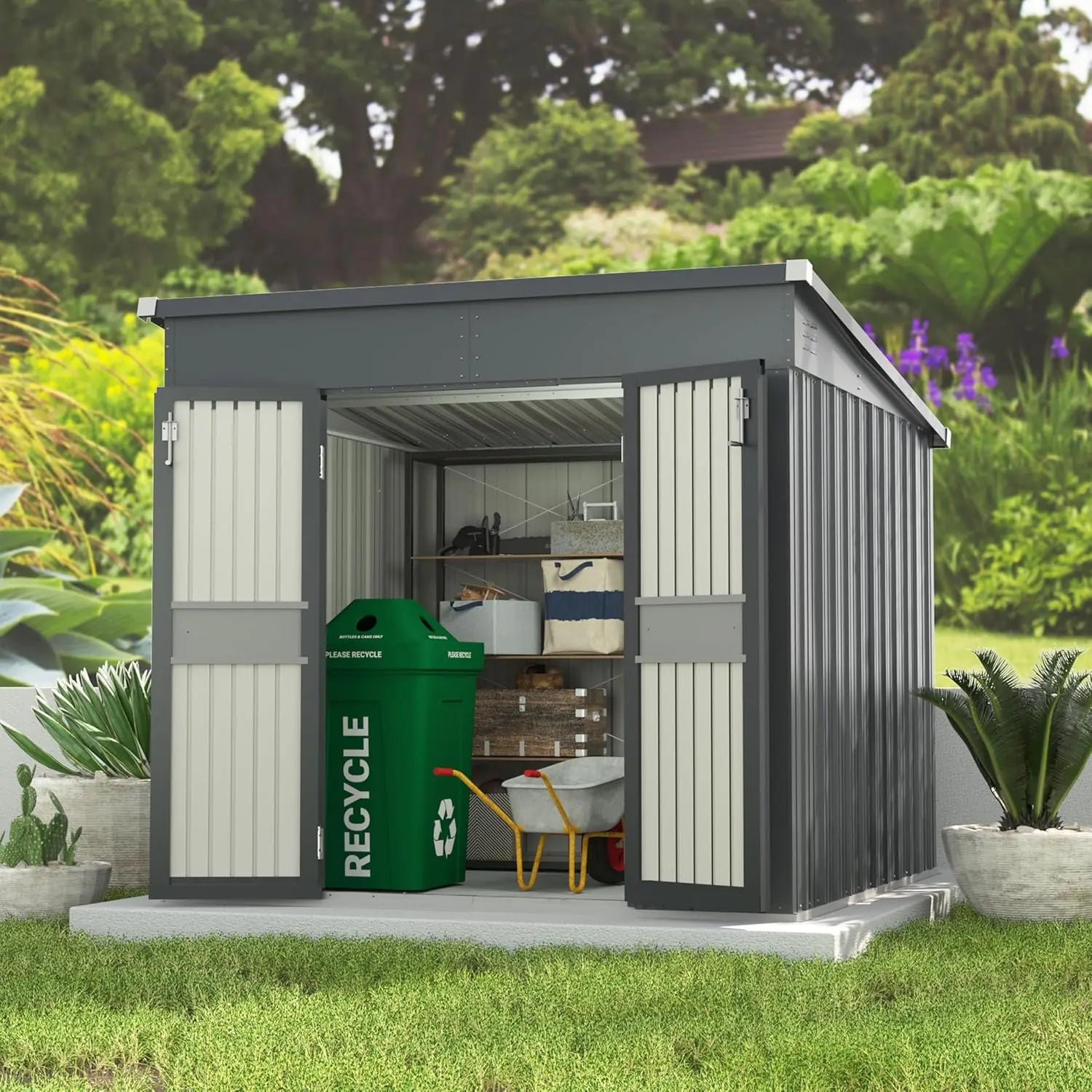 Metal Outdoor Storage Shed