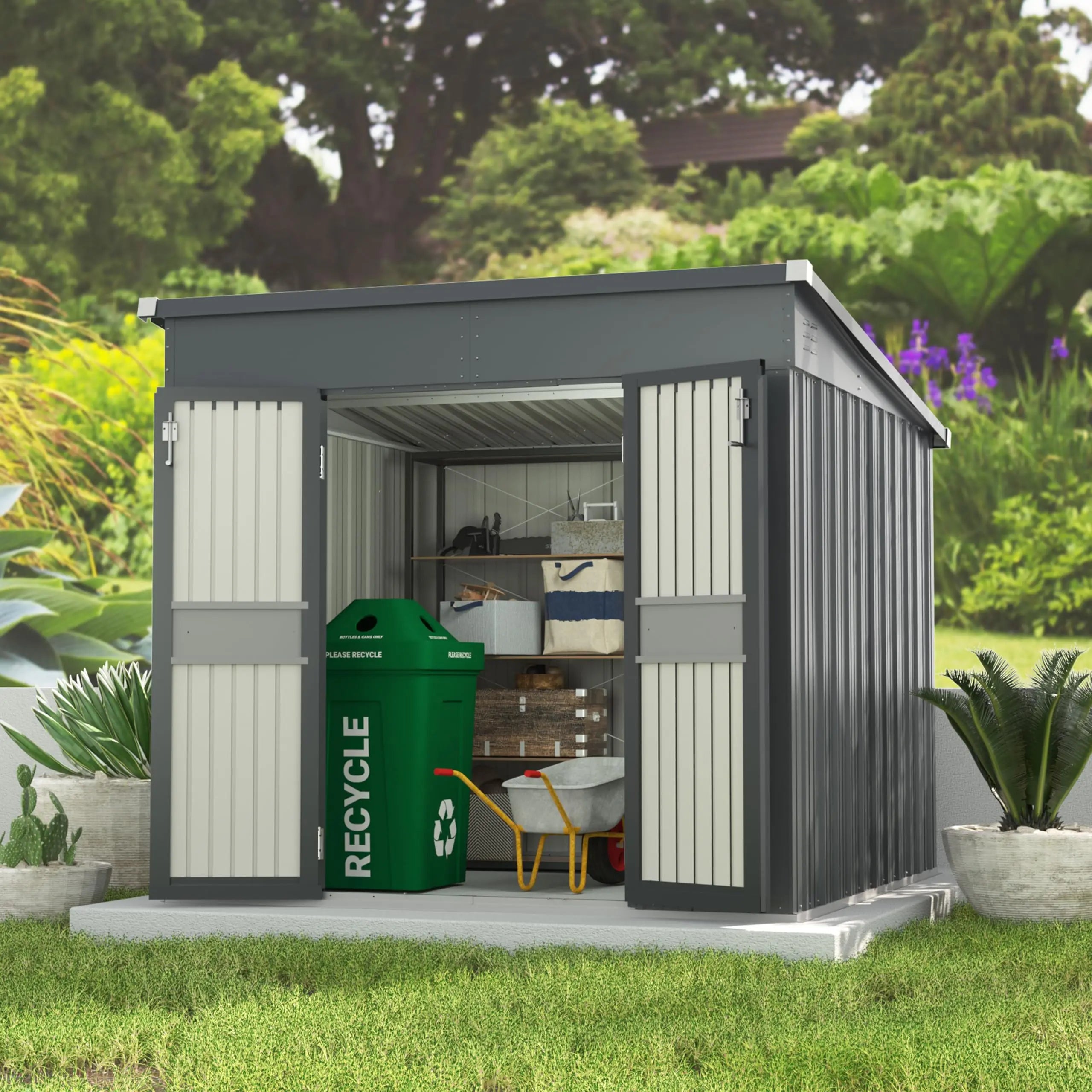 Metal Outdoor Storage Shed