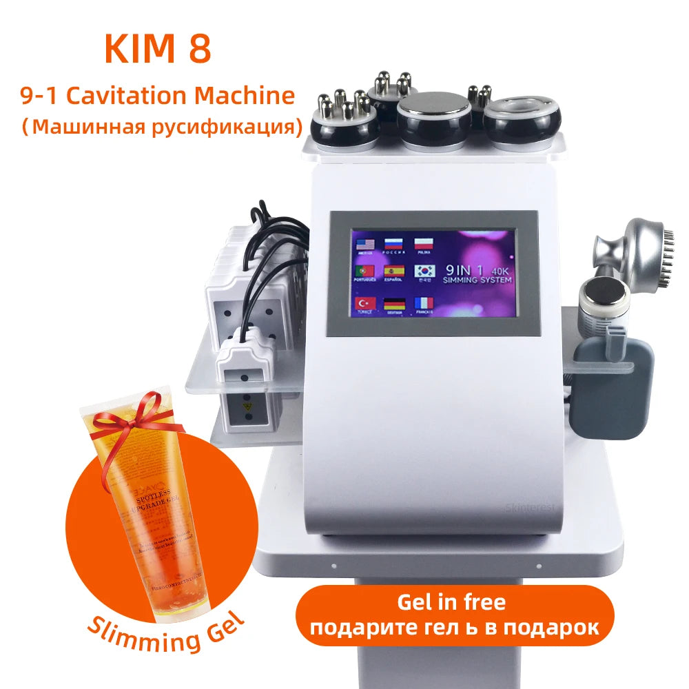 9-in-1 Cavitation Ultrasonic Weight Loss Lifting And Firming Massage