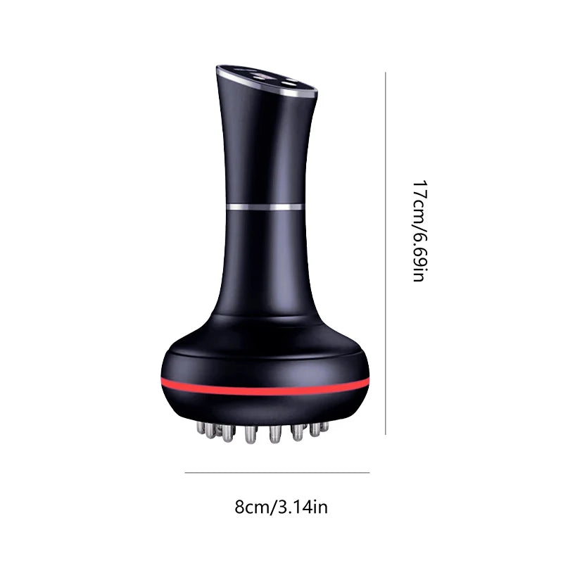 Electric Meridian Shoulder and Neck Massager Scraping Instrument to Relax the Muscles of the Whole Body
