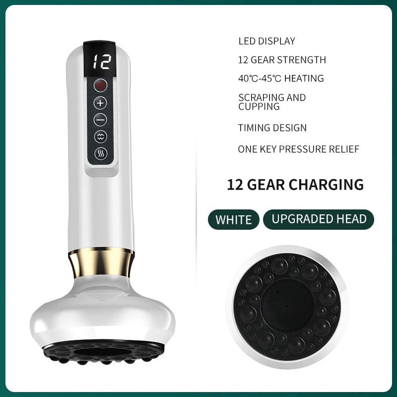 Smart Cupping Vacuum Massage Jars Heating Electric Cupping Therapy for Body