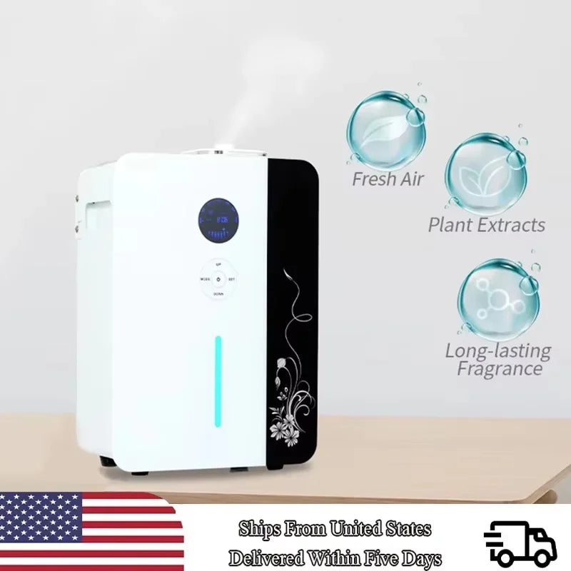 Air Purifier Electric Aroma Diffuser Metal Body