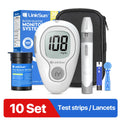 Blood Glucose Monitoring Diabetes Testing Machine Blood Sugar Meter Test Strips