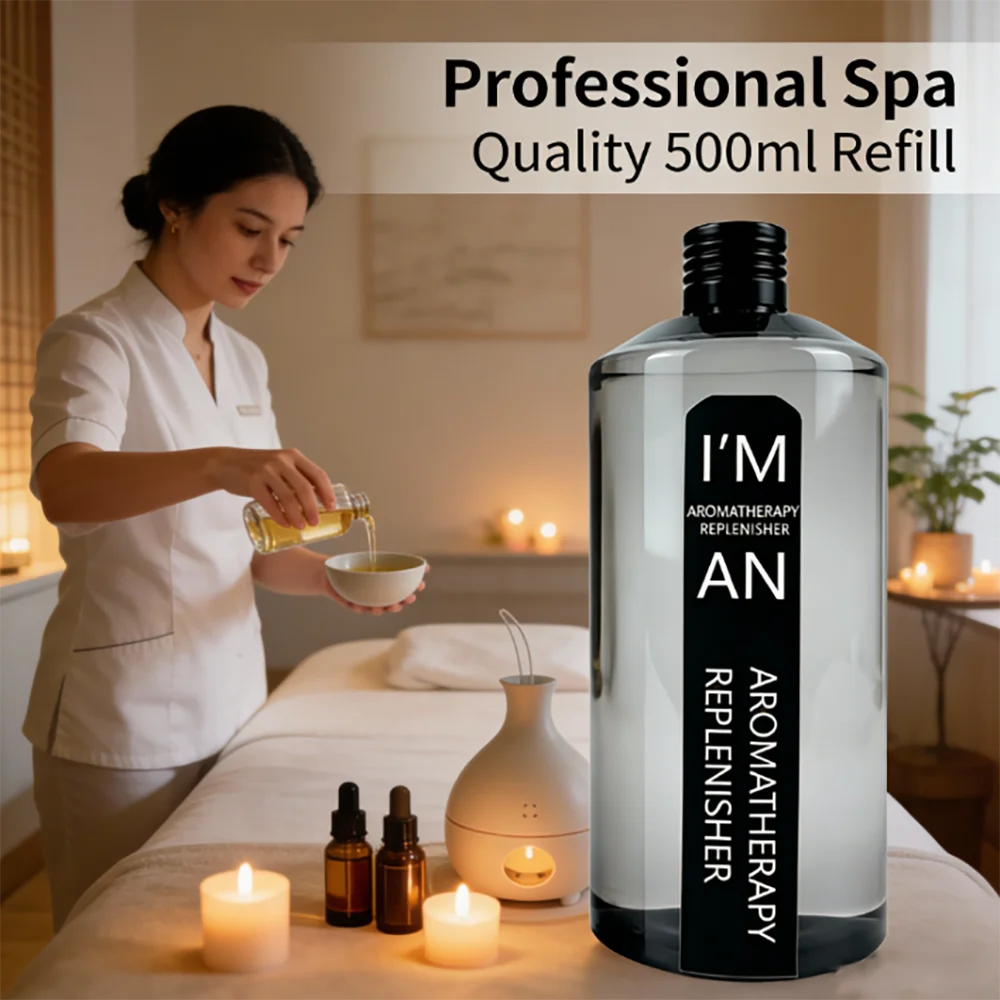 500ML Flameless Aromatherapy Essential Oil for Humidifier